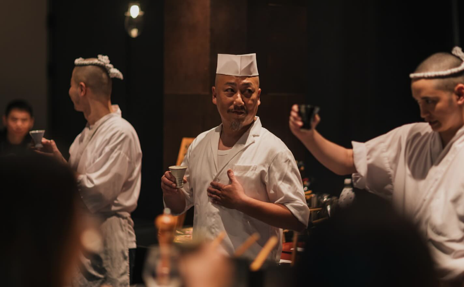 火入れ　店内画像