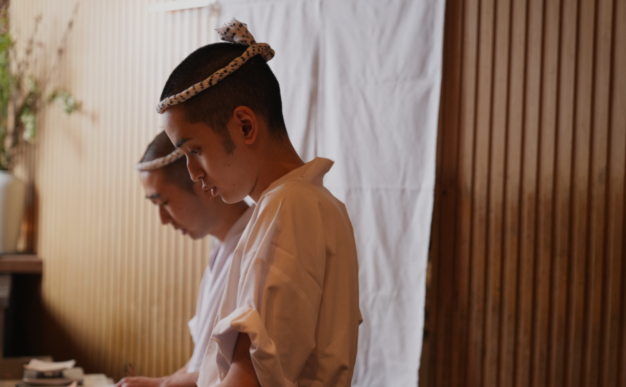 火入れ　店内画像